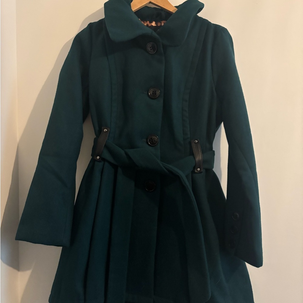 Steve Madden Green Pea Coat